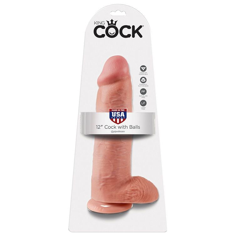 KING COCK - 12 Wellness-Gerät FLEISCH MIT EIER 30.48 CM