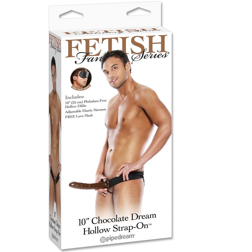 FETISCHFANTASY-SERIE – SCHOKOLADENTRAUM HOHLER STRAP-ON