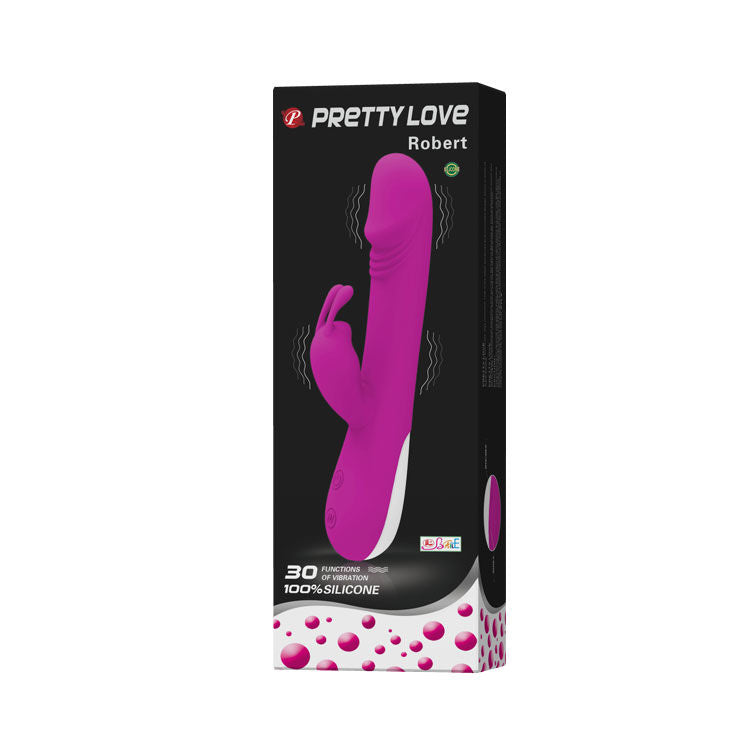 PRETTY LOVE - FLIRTATION ROBERT Sensory Device WITH CLITORIS STIMULATOR