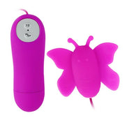 BAILE - LIEBES EIER SCHMETTERLING KLITORISSTIMULATOR 12 GESCHWINDIGKEITEN LILA FERNBEDIENUNG