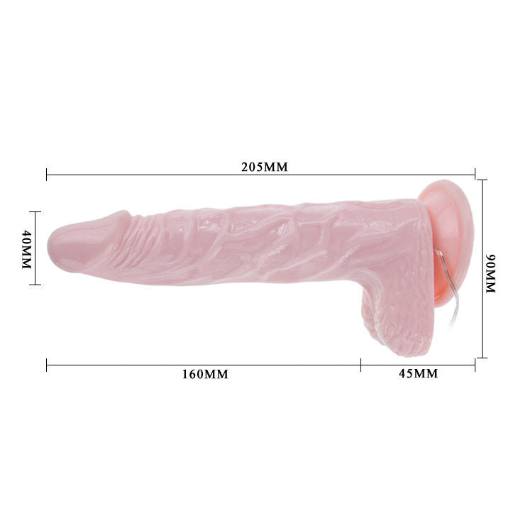 BAILE - SUPER ROTA DONG REALISTIC Wellnessgerät 20,5 CM