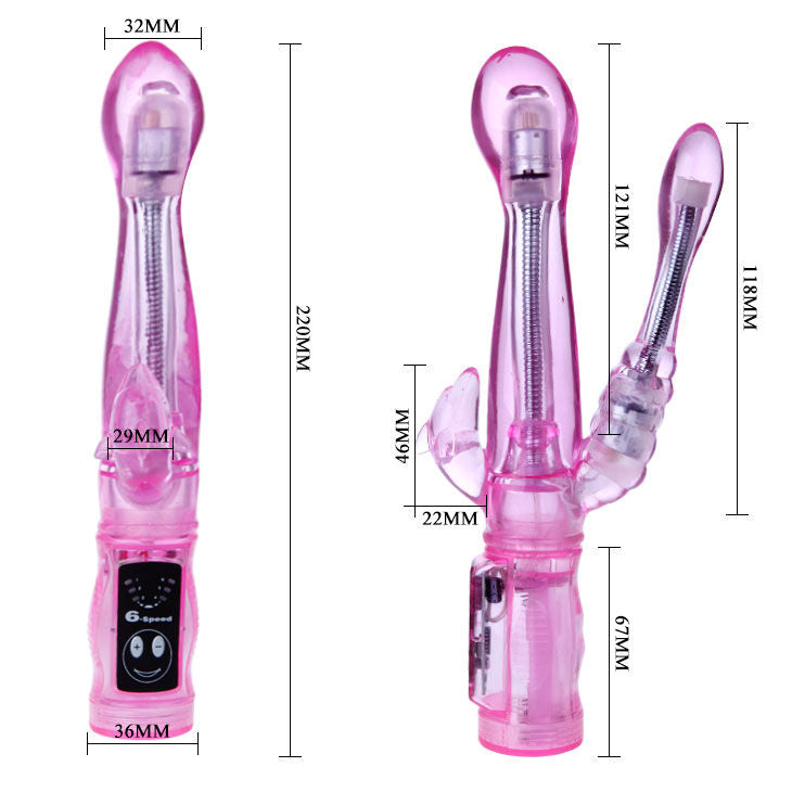 BAILE - FLEXIBLE Sensory Device WITH ANAL STIMULATOR