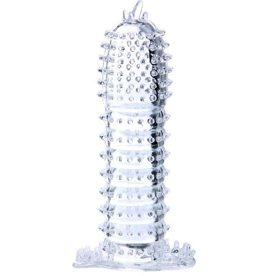 BAILE - PENIS-VERLÄNGERUNG MIT TRANSPARENTEN STIMULATIONSPUNKTEN 14 CM
