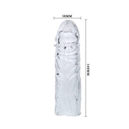 BAILE - TRANSPARENTE SILIKON-PENISHÜLLE 13 CM