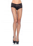 LEG AVENUE - NETZHOSE MIT SPITZENSHORTS