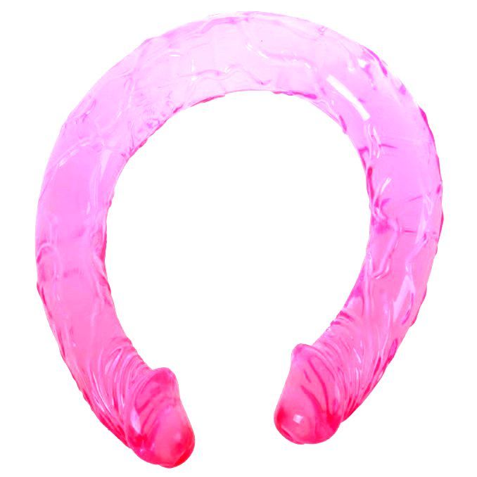 BAILE - ROSAFARBENER DOPPELDILDO 44,5 CM