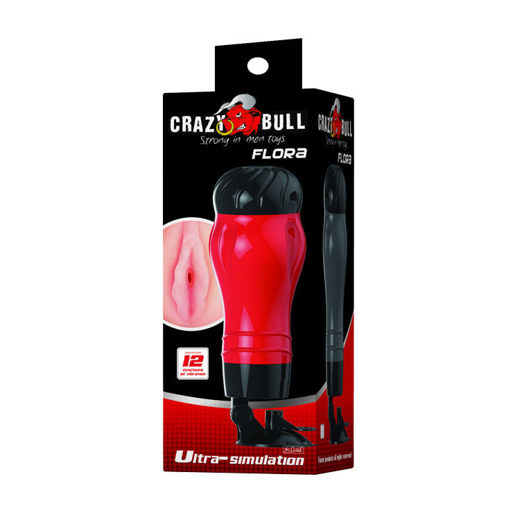 CRAZY BULL - FLORA VAGINA MIT MASTURBATOR-BASE