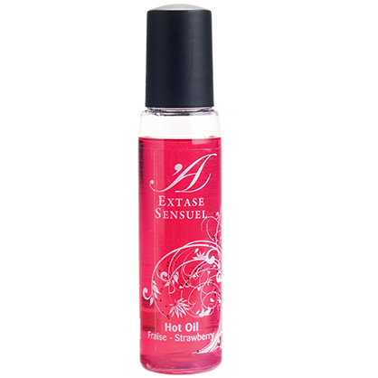 EXTASE SENSUAL – ERDBEER STIMULIERENDES ÖL HEAT TRIP 35 ML