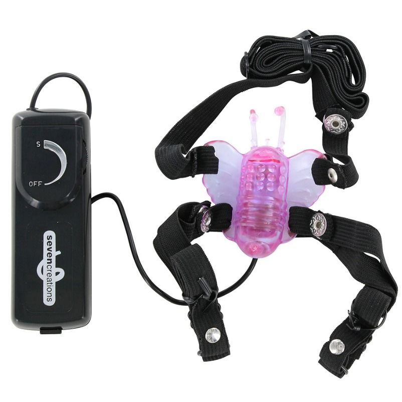 SEVEN CREATIONS - BUTTERFLY-STIMULATOR MIT VIBRATION