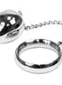 METAL HARD - Intimate Wellness Ring 45MM + KETTE MIT METALLKUGEL