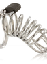 METAL HARD - CAGE RING CHASTITY DEVICE