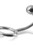 METAL HARD - Intimer Wellnessring RING MIT ANALEM EINFÜHRHAKEN 40MM