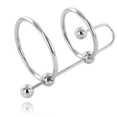METAL HARD - EXTREMER RING MIT HARNRÖHRENSTOPFEN