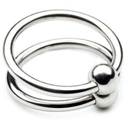 METALL HART - DOPPELTER EICHEL-RING 28MM