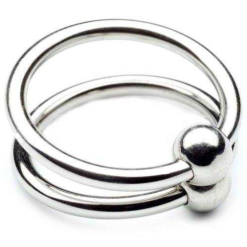 METALL HART - DOPPELTER EICHEL-RING 28MM