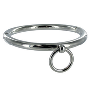 METAL HARD - BDSM HALSKETTE MIT RING 10CM