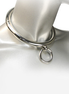 METAL HARD - BDSM HALSKETTE MIT RING 10CM