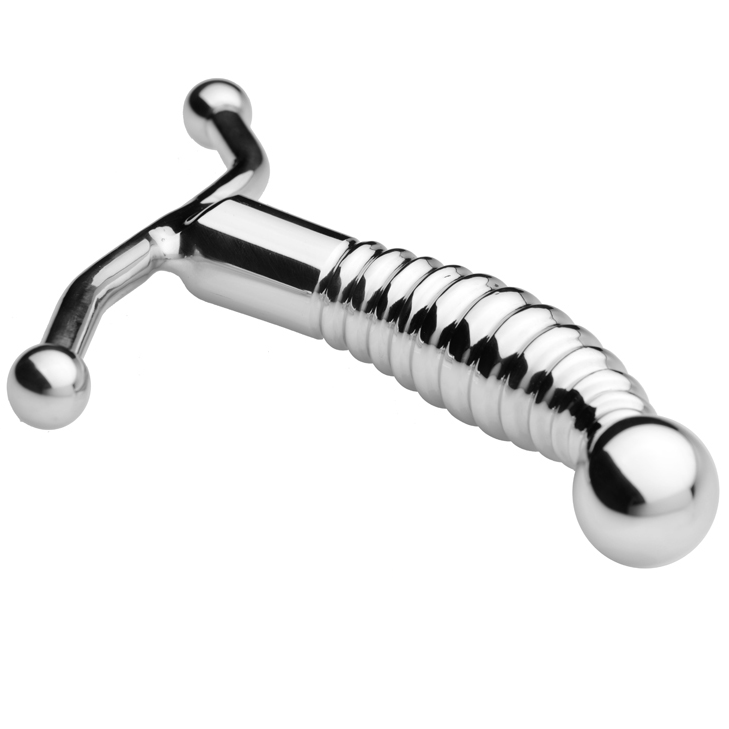 METAL HARD - PROSTATAMASSAGEGERÄT AUS EDELSTAHL