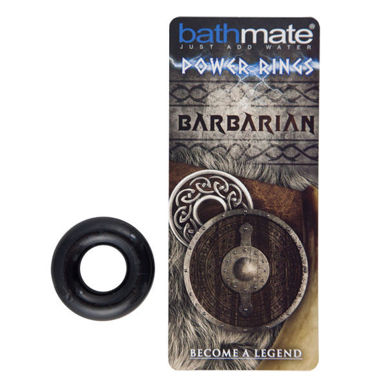 BATHMATE - BARBARIAN BLACK PENISRING
