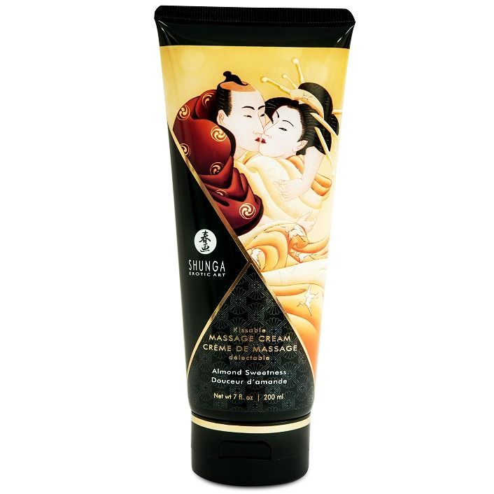 SHUNGA - SÜSSE MANDEL MASSAGECREME 200 ML