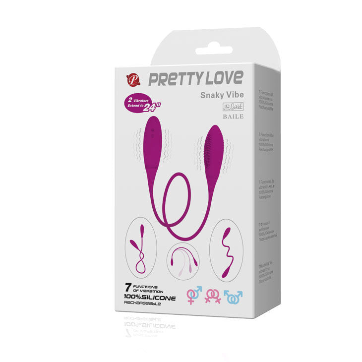 PRETTY LOVE - SNAKY DELUXE Sensory Device 7 V
