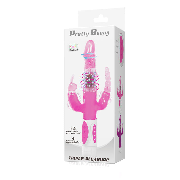 BAILE - PRETTY BUNNY TRIPLE Sensorik-Gerät ROTATOR