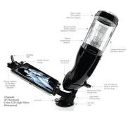 EXTREME TOYZ - PDX MEGA BATOR USB MÄNNLICHER MASTURBATOR MUND ROT