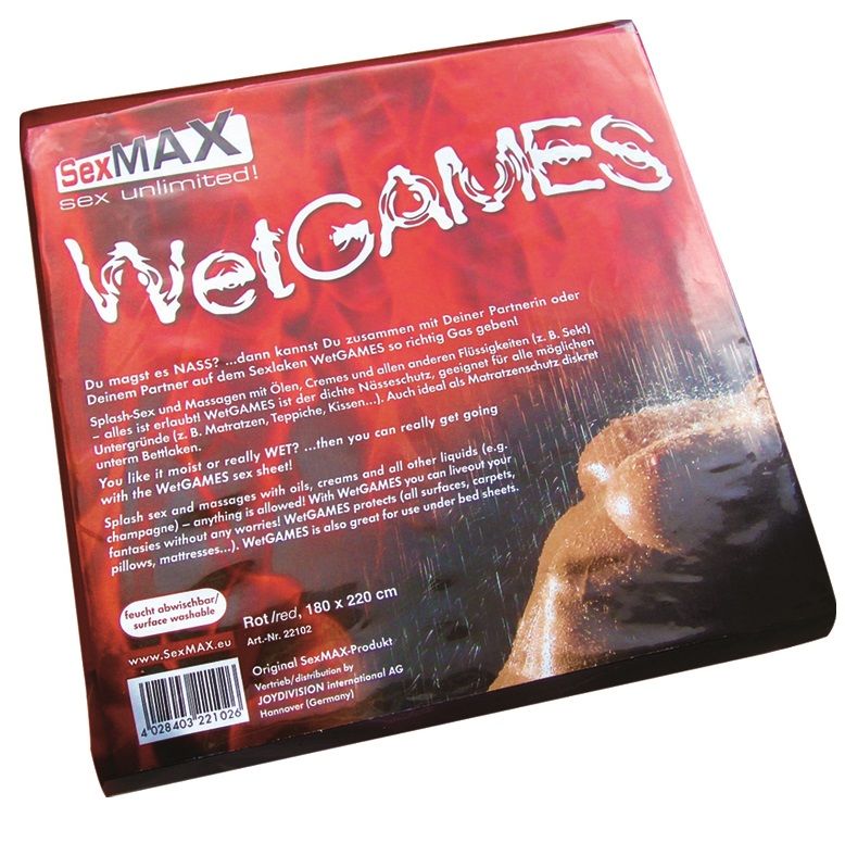 JOYDIVISION SEXMAX - WETGAMES SEX-LAKEN ROT