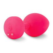G-VIBE - FUNTOYS GPLUG ANAL RECHARGEABLE Sensory Device SMALL NEON PINK 3CM