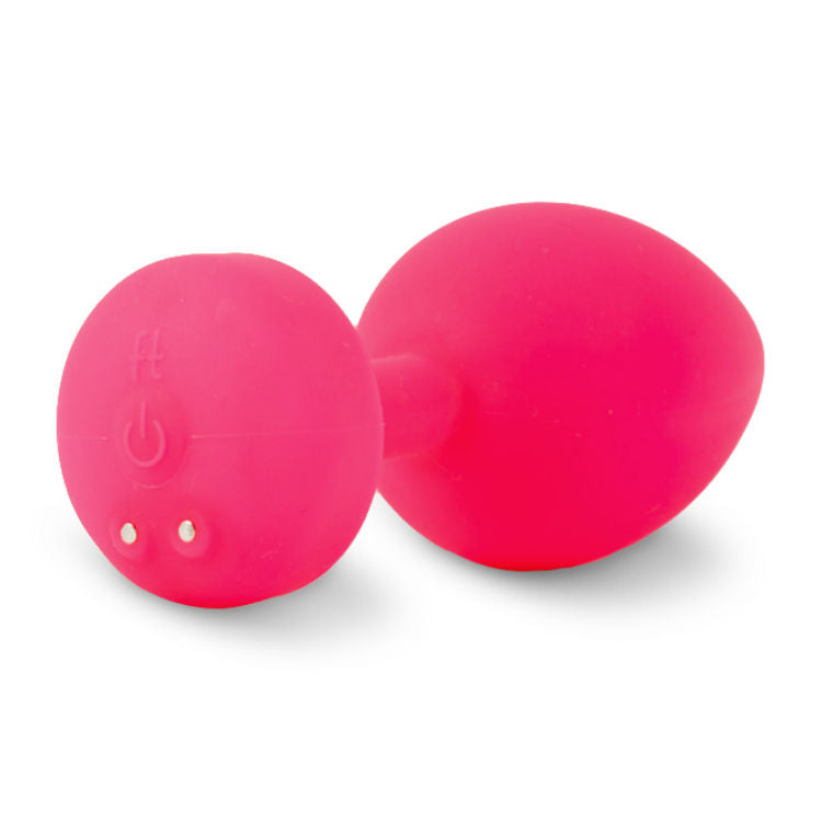 G-VIBE - FUNTOYS GPLUG ANAL RECHARGEABLE Sensory Device SMALL NEON PINK 3CM