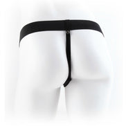 FETISCH FANTASIE SERIE – SERIE 9 HOHLER STRAP-ON MIT HODEN 22,9CM FLEISCH