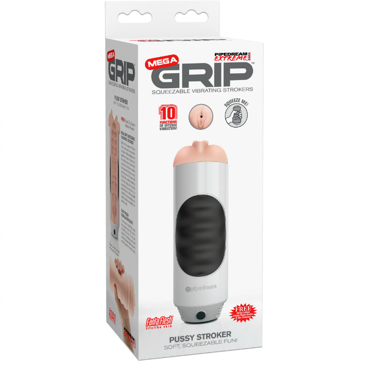 EXTREME TOYZ - PIPEDREAM MEGA GRIP VAGINA MASTURBATOR Sensorik-Gerät