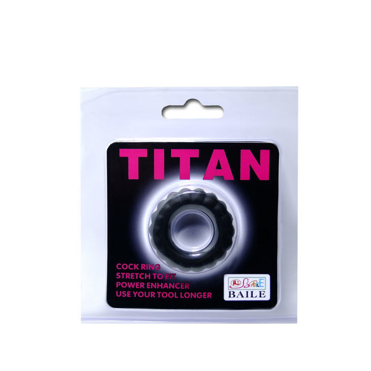 BAILE - TITAN HODENRING SCHWARZ 2 CM