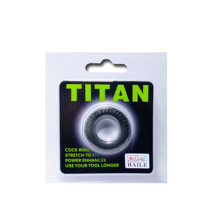 BAILE - TITAN HODENRING SCHWARZ GRÜN 2 CM