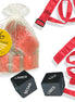 INEDIT - KIT BAG ORGANZA TIES RED