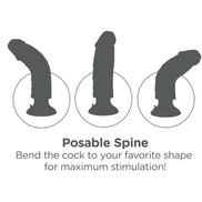 KING COCK - 25.5 CM VIBRIERENDER FLEISCHDILDO