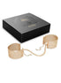BIJOUX - DÉSIR MÉTALLIQUE GOLDEN METAL MESH HANDCUFFS