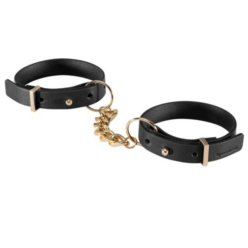 BIJOUX - INDISCRETS MAZE HANDCUFFS SCHWARZE ARMBÄNDER