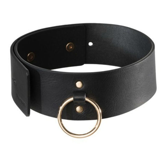 BIJOUX INDISCRETS MAZE – SCHWARZE HALSKEKETTE MIT RIEMEN