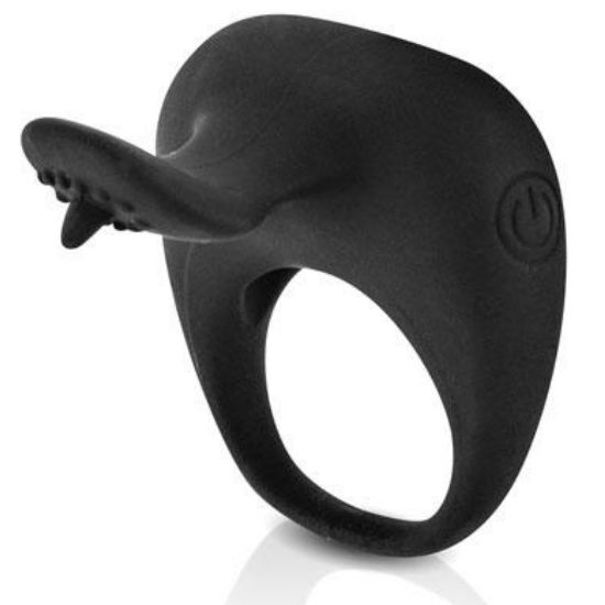 PRETTY LOVE - THIMBLE Sensory Device RING BLACK