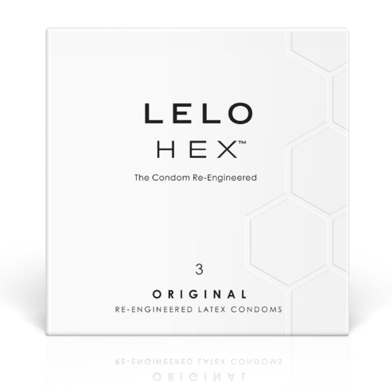 LELO - HEX KONDOMBOX 3 STÜCK