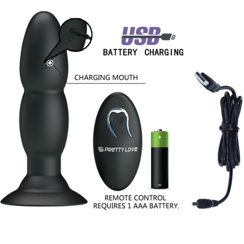 PRETTY LOVE - PLUG Sensory Device AND ROTATION BY REMOTE CONTROL