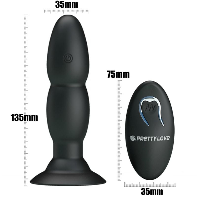 PRETTY LOVE - PLUG Sensory Device AND ROTATION BY REMOTE CONTROL