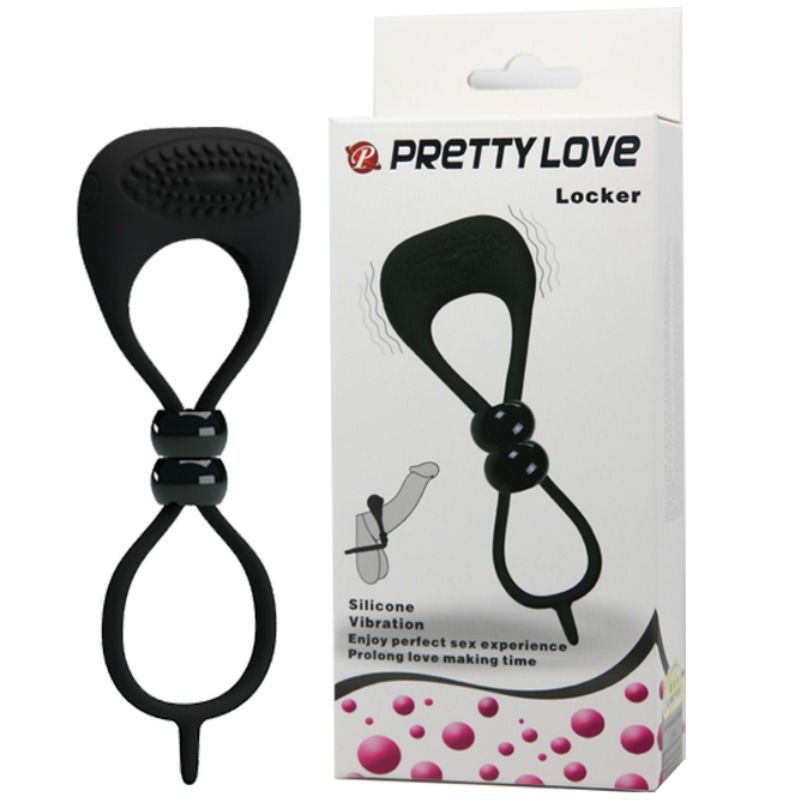 PRETTY LOVE - DOPPELTER RING FÜR PENIS UND HODEN