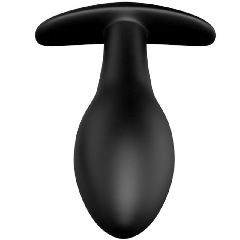 PRETTY LOVE - ANKERFÖRMIGER ANALPLUG SILIKON 12 VIBRATIONSMODI SCHWARZ