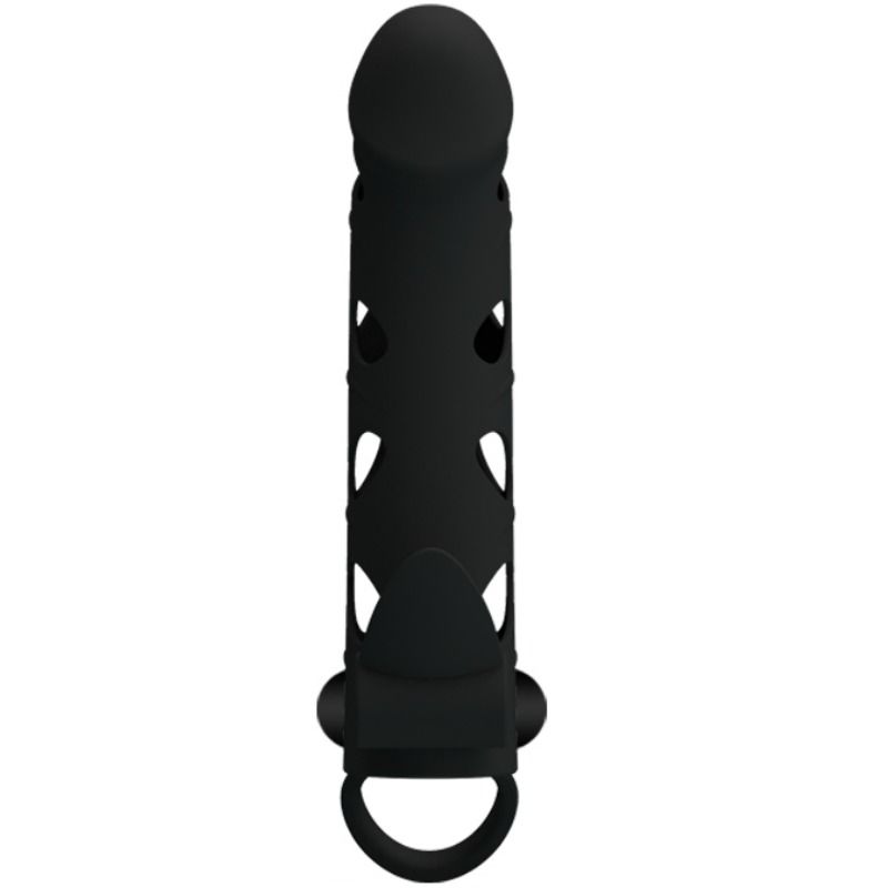 PRETTY LOVE - SILIKONÜBERZUG MIT VIBRATION 15,2 CM