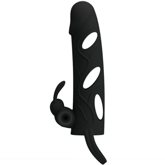 PRETTY LOVE - SILIKONÜBERZUG MIT VIBRATION 14 CM 1.0