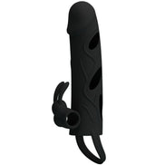 PRETTY LOVE - SILIKONÜBERZUG MIT VIBRATION 14 CM 1.0