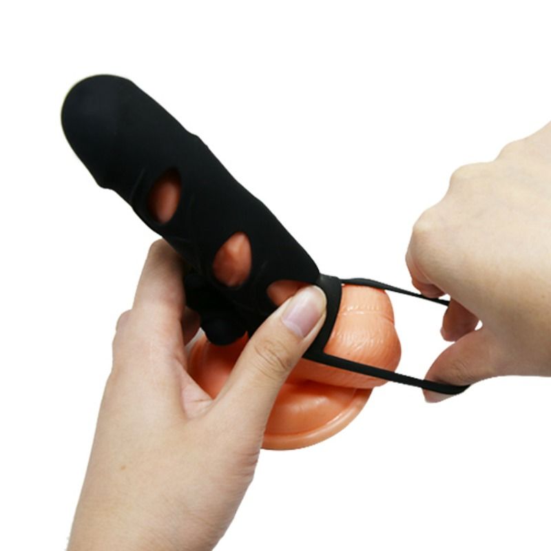 PRETTY LOVE - SILIKONÜBERZUG MIT VIBRATION 14 CM 1.0