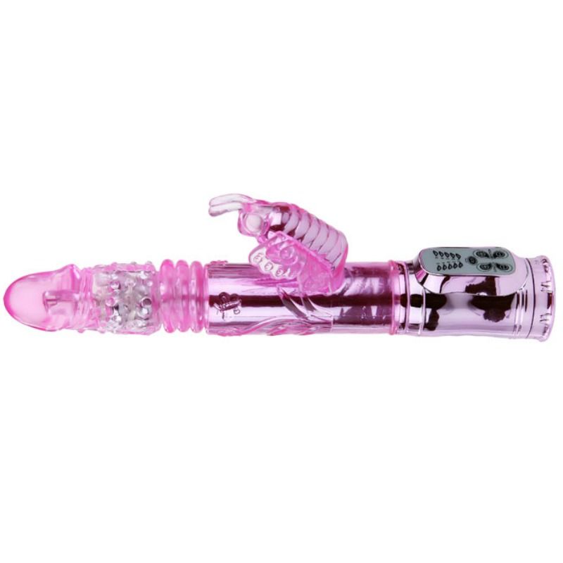 BAILE - RECHARGEABLE Sensory Device WITH ROTATION AND THROBBING BUTTERF STIMULATOR